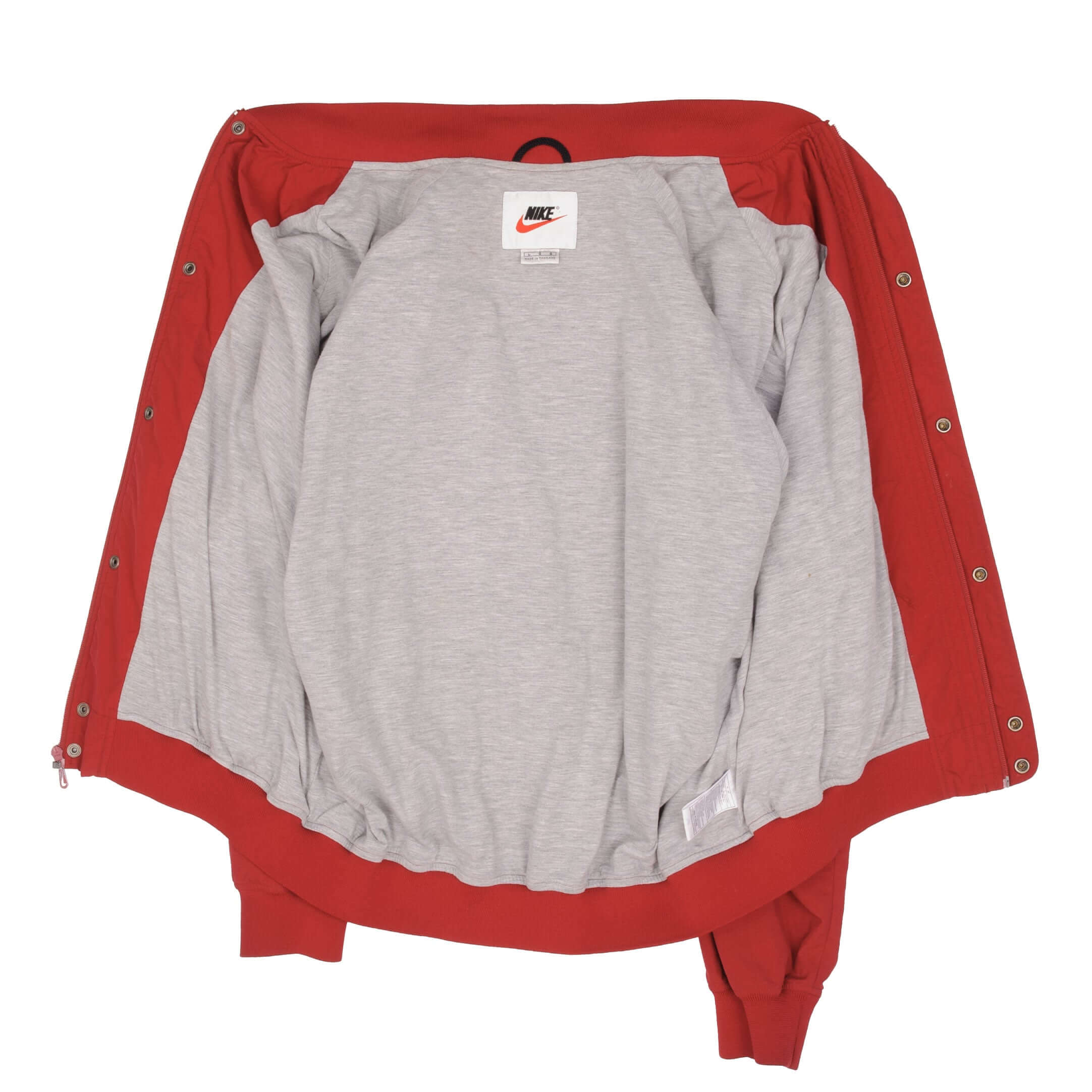 Vintage Nike Windbreaker Red Jacket 1990S Size Large