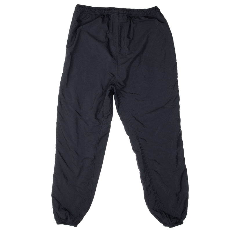 Vintage Nike Black Thermal Track Pants 2000S Size Large