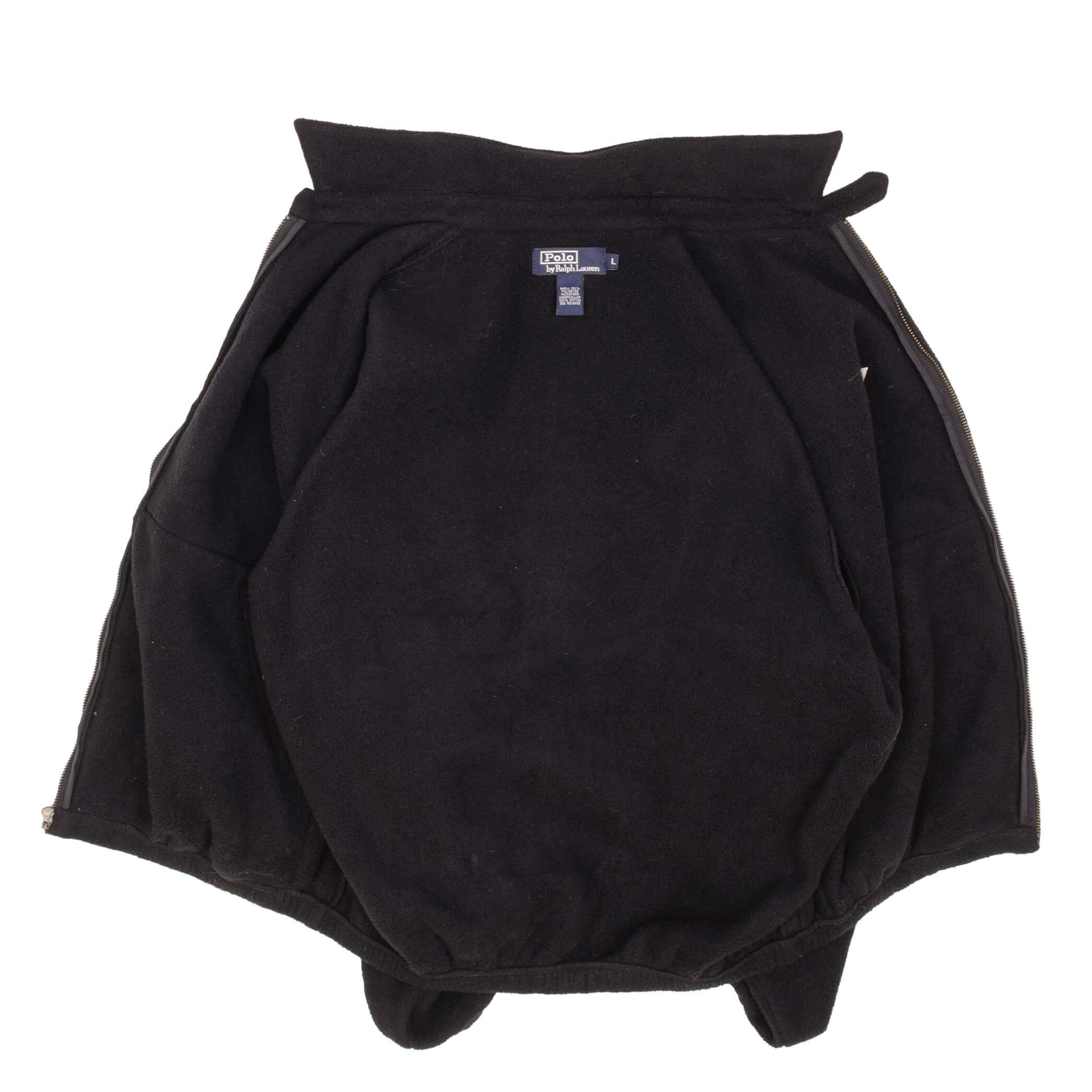 Vintage Polo Ralph Lauren Fleece Golf Jacket Size Large