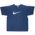 Vintage Nike Big Swoosh Blue Tee Shirt Late 1990s Size XL Made In USA