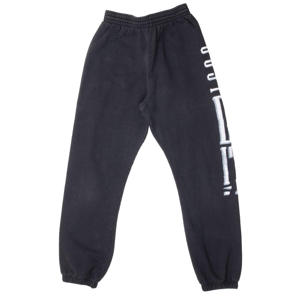 Vintage Nike Black Just Do It Sweatpants 1980S Size Large Made In Usa