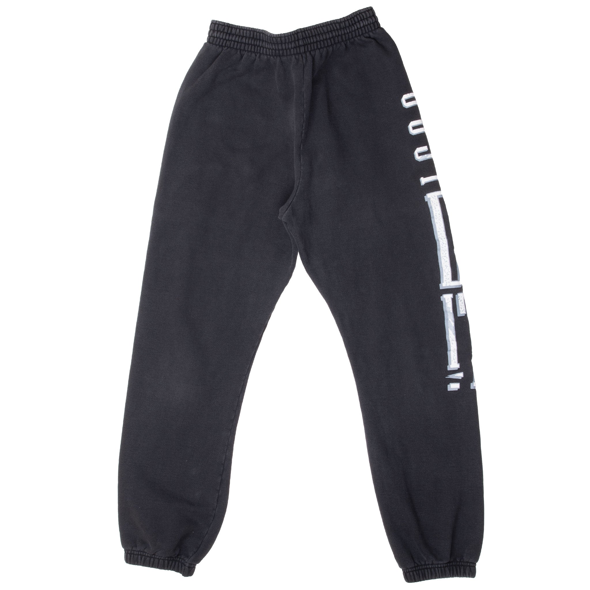 Vintage Nike Black Just Do It Sweatpants 1980S Size Large Made In Usa