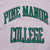 Vintage Reverse Weave Tri Blend Pine Manor College Champion Sweatshirt 1980S Size Medium Made In USA