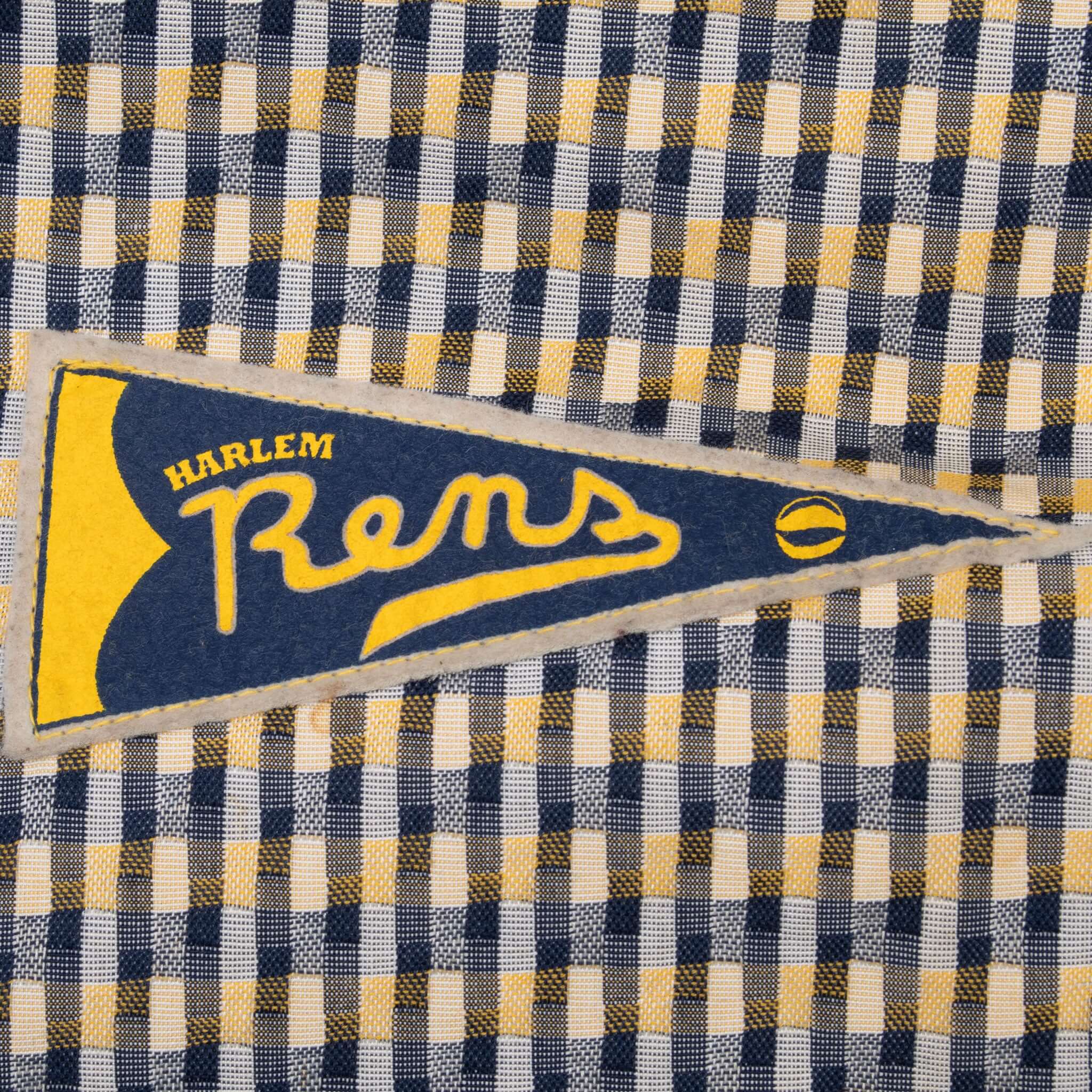 Vintage Nike Harlem Rens Black Fives Basketball Windbreaker Jacket 2000S Size XL