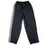 Vintage Adidas Three Stripes Black Nylon Track Pants 1990S Size XL