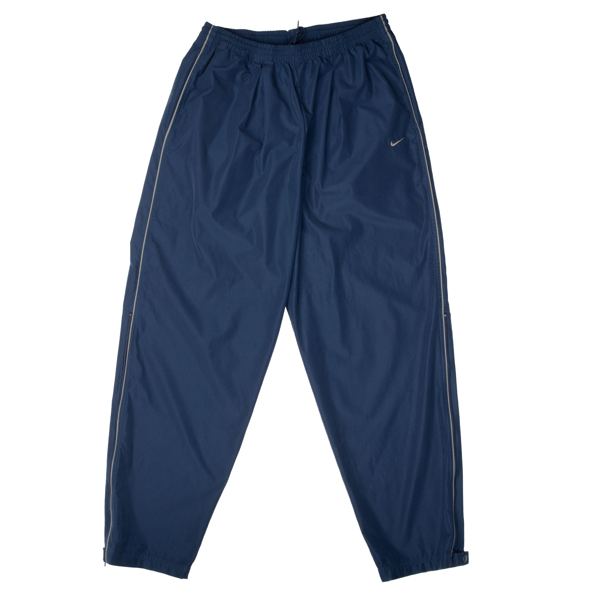 Vintage Nike Classic Swoosh Blue Track Pants 1990S Size Large