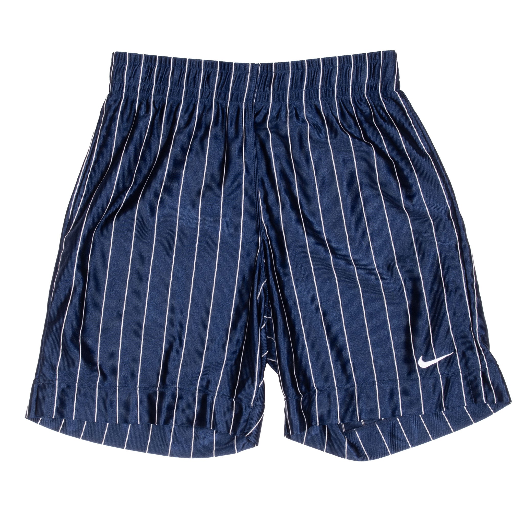 Vintage Nike Striped Blue Track Shorts 1990S Size Large Made In Usa