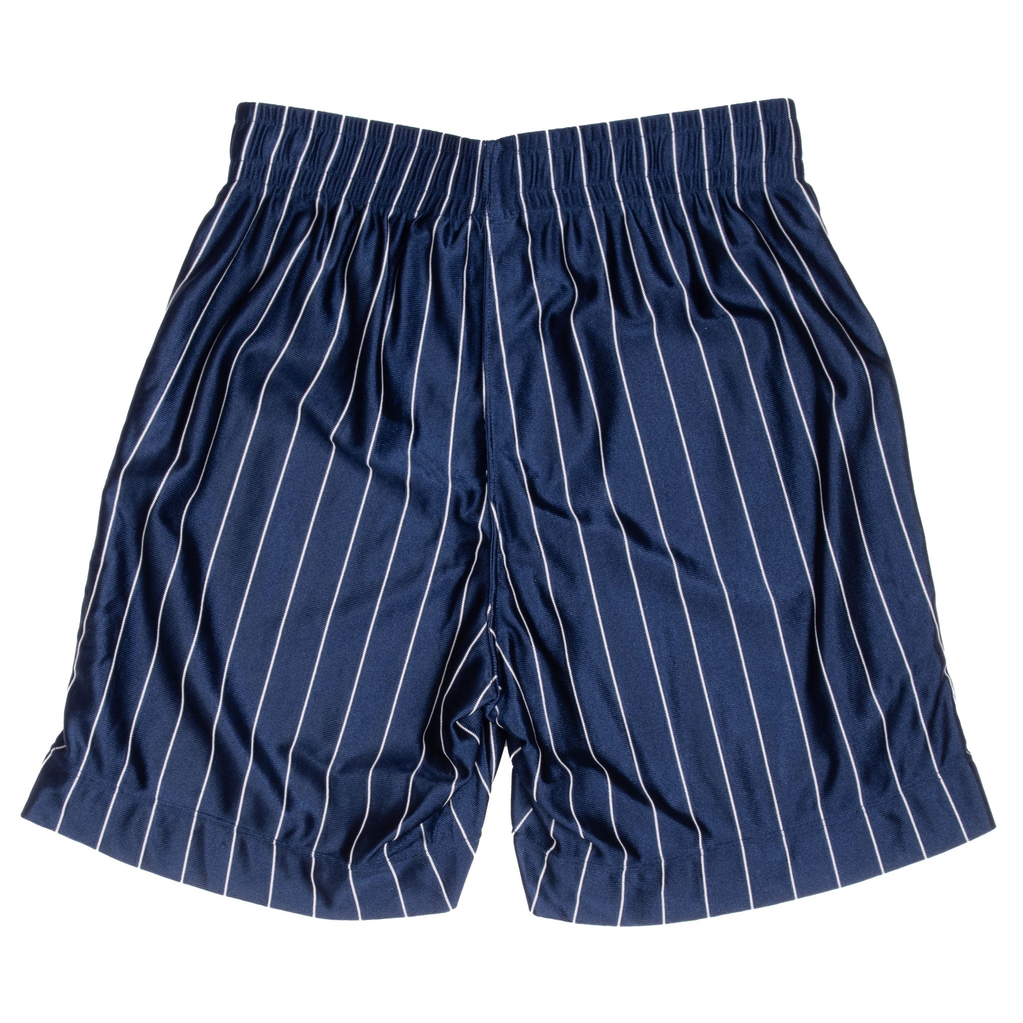 Vintage Nike Striped Blue Track Shorts 1990S Size Large Made In Usa