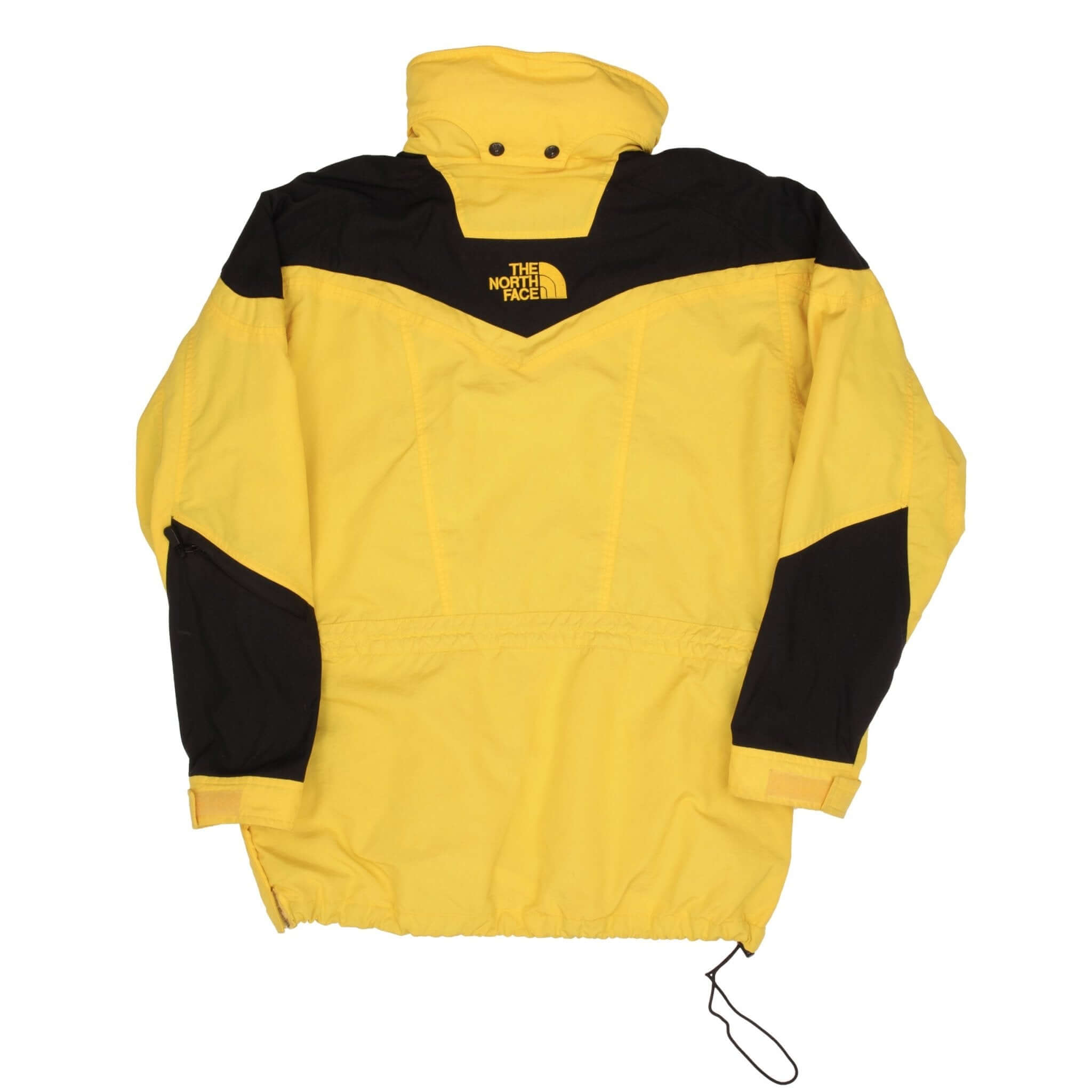 VINTAGE THE NORTH FACE YELLOW PULLOVER SKI JACKET SIZE LARGE
