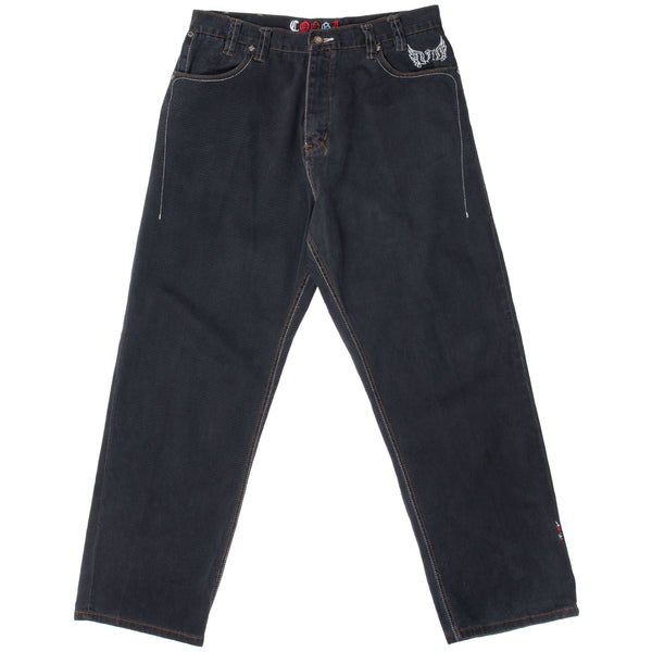 Vintage Coogi Embroidered Black Denim Jeans 2000S Size 36X32




Size On Tag 36X34 Actual Size 36X32