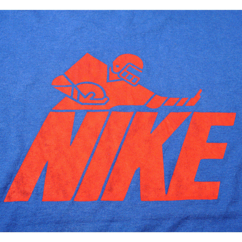 Vintage Nike Fresno State Football Tee Shirt 1987-1992 Size Medium Made In USA With Single Stitch Sleeves.
