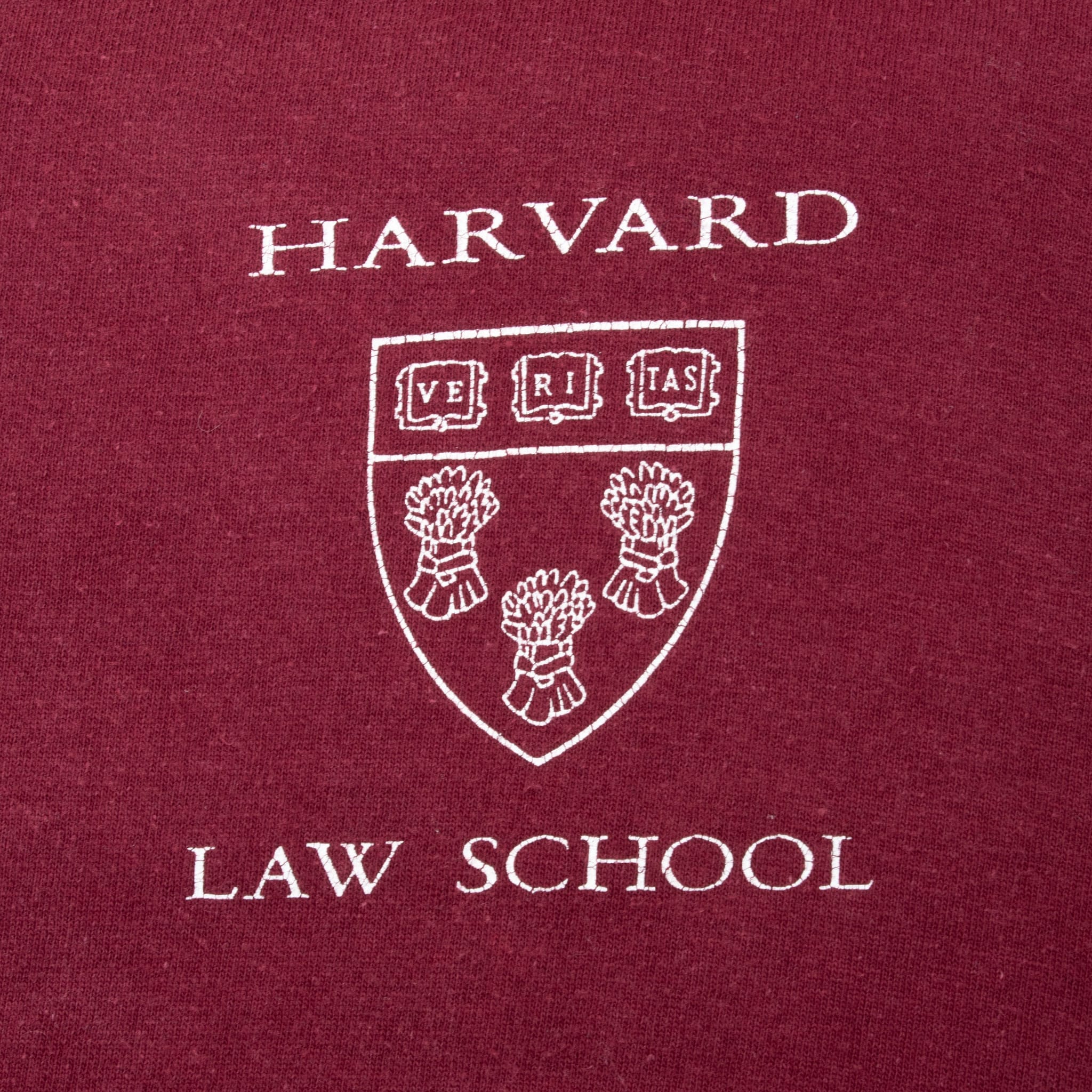 VINTAGE CHAMPION HARVARD LAW SCHOOL TEE SHIRT 1980S XL MADE IN USA
