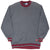 Vintage Russell Athletic Blank Dark Grey Sweatshirt 1990S Size XL Made In Usa