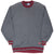 Vintage Russell Athletic Blank Dark Grey Sweatshirt 1990S Size XL Made In Usa