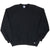 Vintage Russell Athletic Black Blank Sweatshirt 1990S Size Large Made In Usa