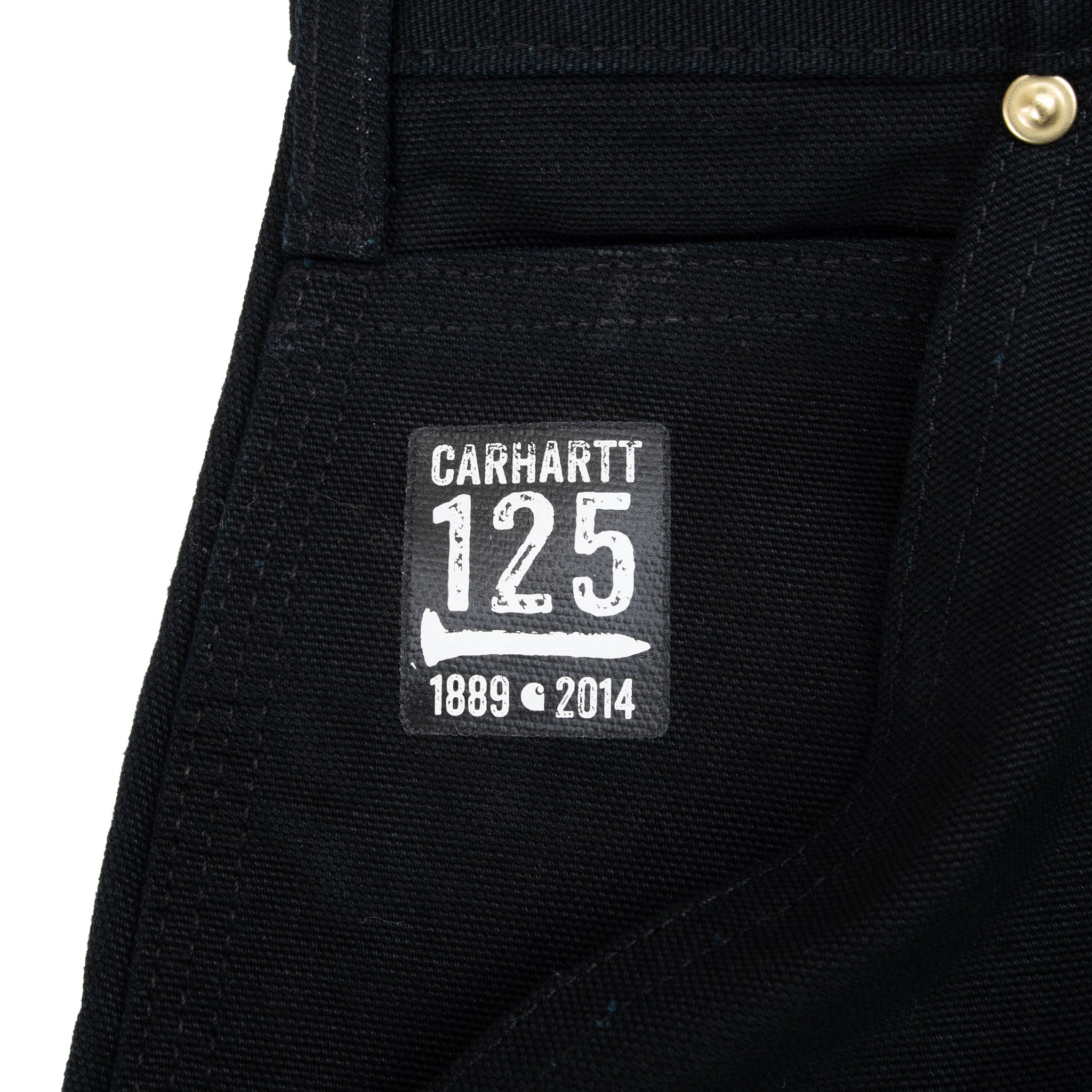 Vintage Carhartt Carpenter Double Knee Black Pants 44X34 Made In Usa Deadstock