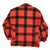 Vintage Original CC Filson Co Seattle Wool Double Mackinaw Cruiser Red And Black Plaid Size 40 Made In USA
