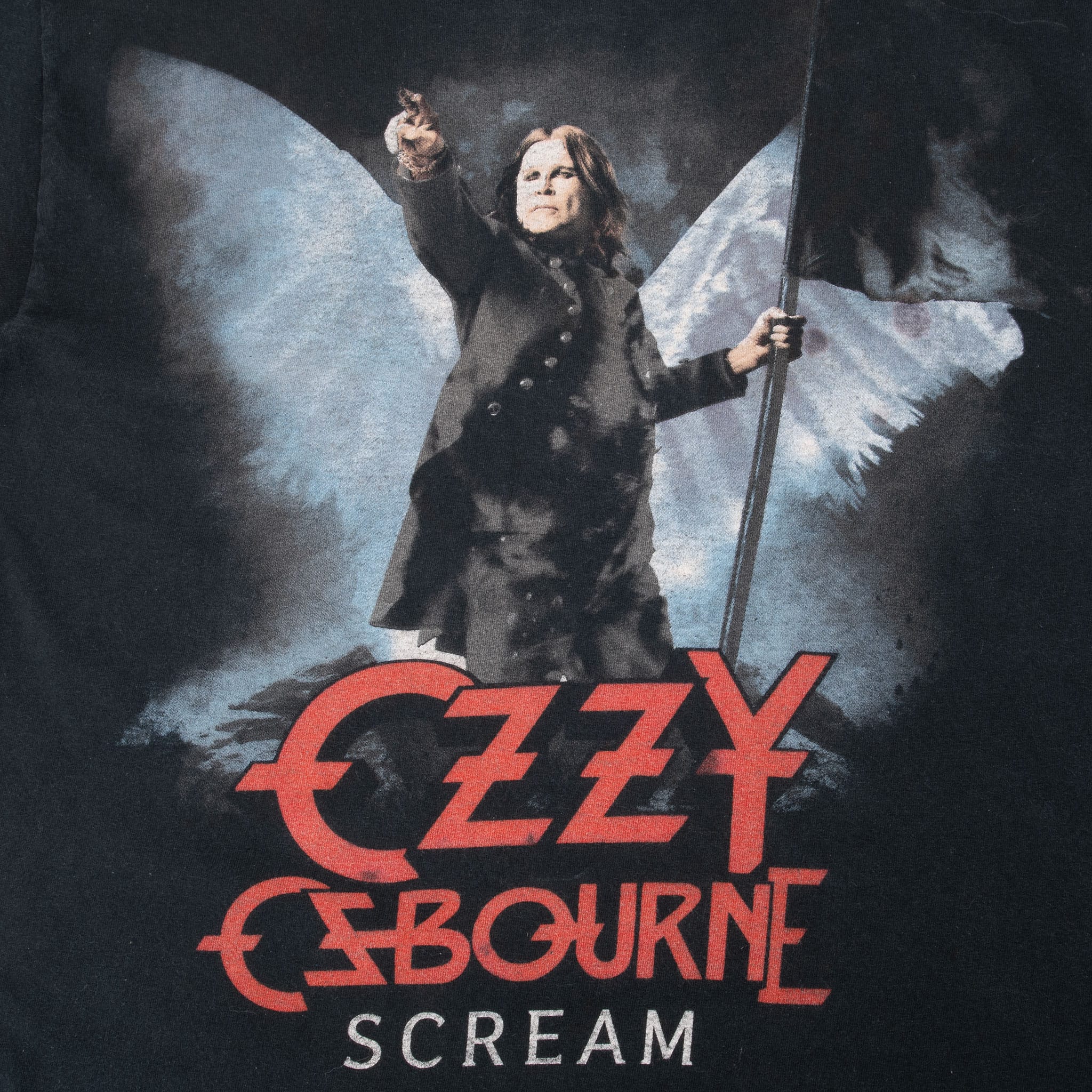 VINTAGE OZZY OSBOURNE SCREAM TOUR 2011 TEE SHIRT SIZE LARGE