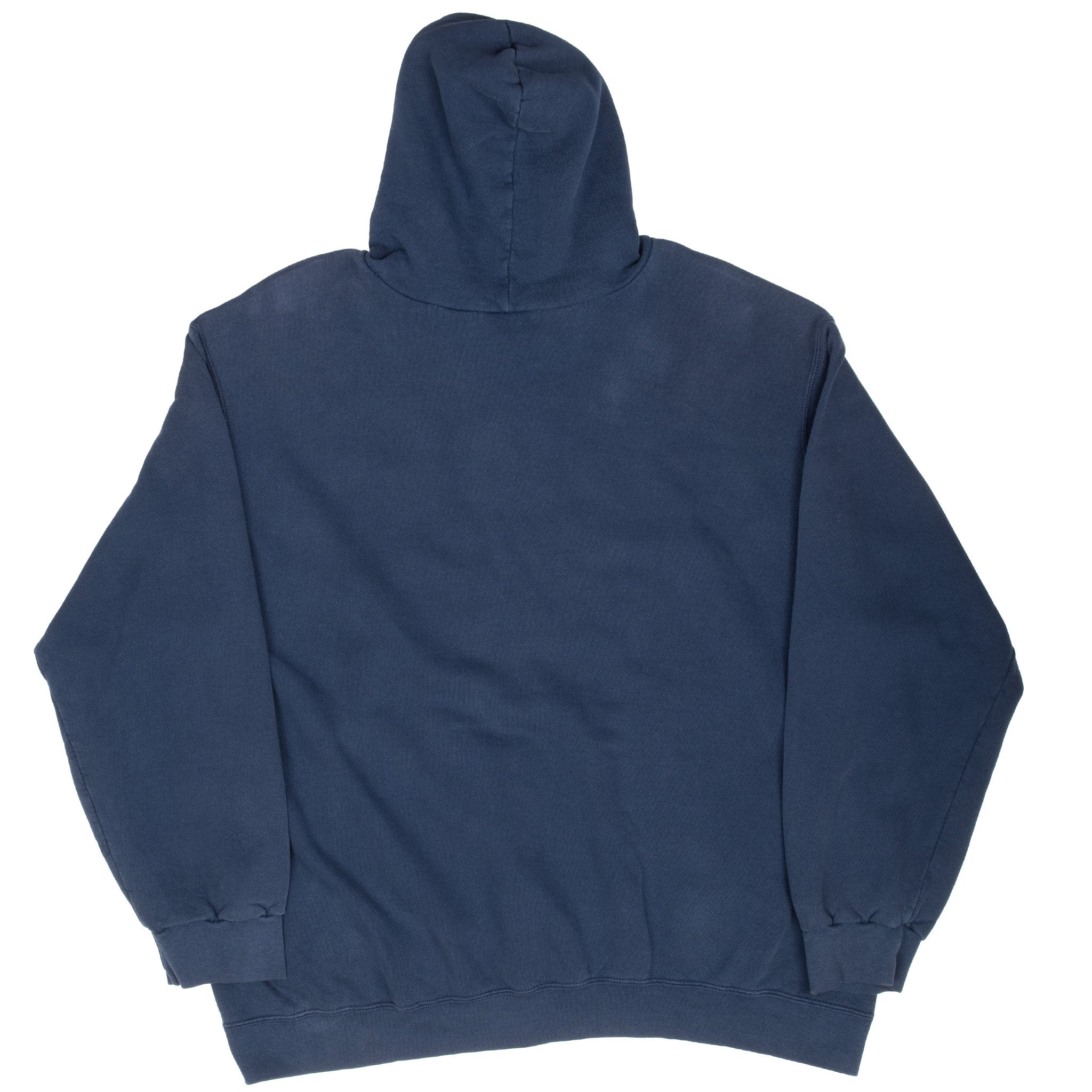 Vintage Nike Center Swoosh Navy Blue Travis Scott Hoodie 2000S Size XL