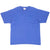 Vintage Nike Classic Swoosh Purple Blue Tee Shirt 1990S Size Large Made In Usa