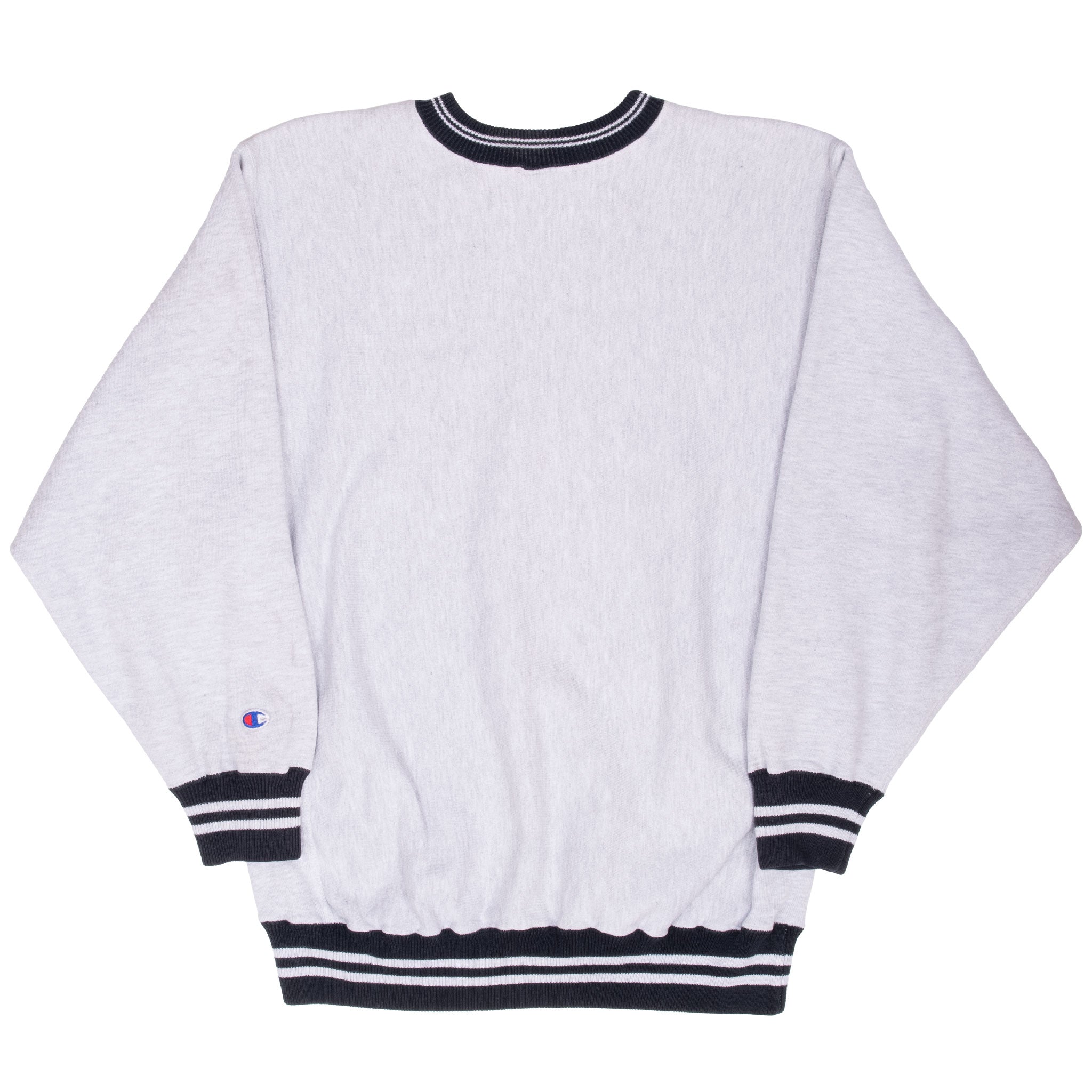 Vintage Champion Reverse Weave Grey Sweatshirt 1990S Size Large Made In Usa