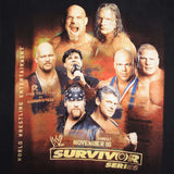 Vintage WWE World Wrestling Federation Survivor Series Tee Shirt 2002 Size Medium