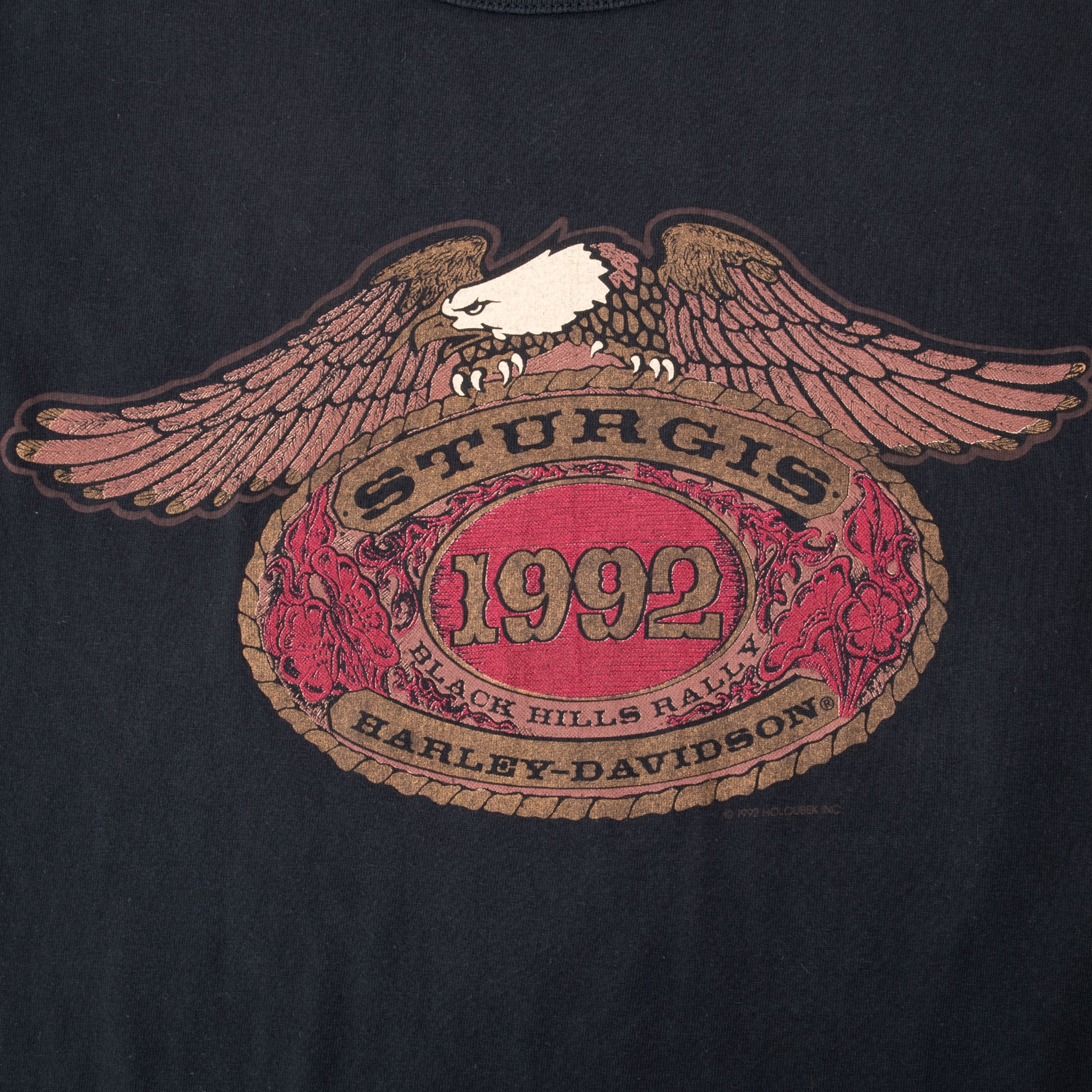 VINTAGE HARLEY DAVIDSON 1992 STURGIS LOS ANGELES TANK TOP TEE SHIRT XL MADE USA