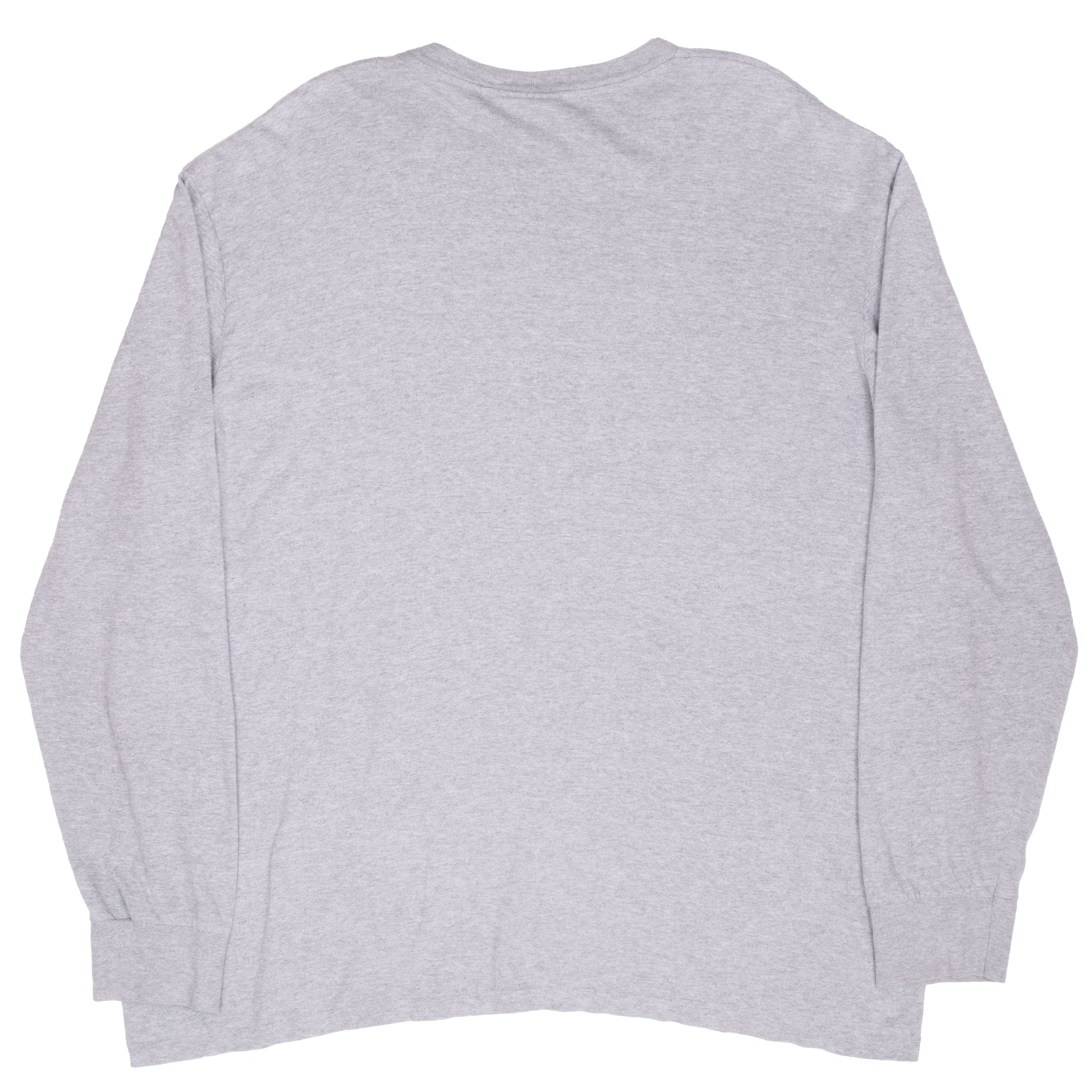 Vintage Ralph Lauren Polo Sport Grey Long Sleeve Tee Shirt 1990S Size XL