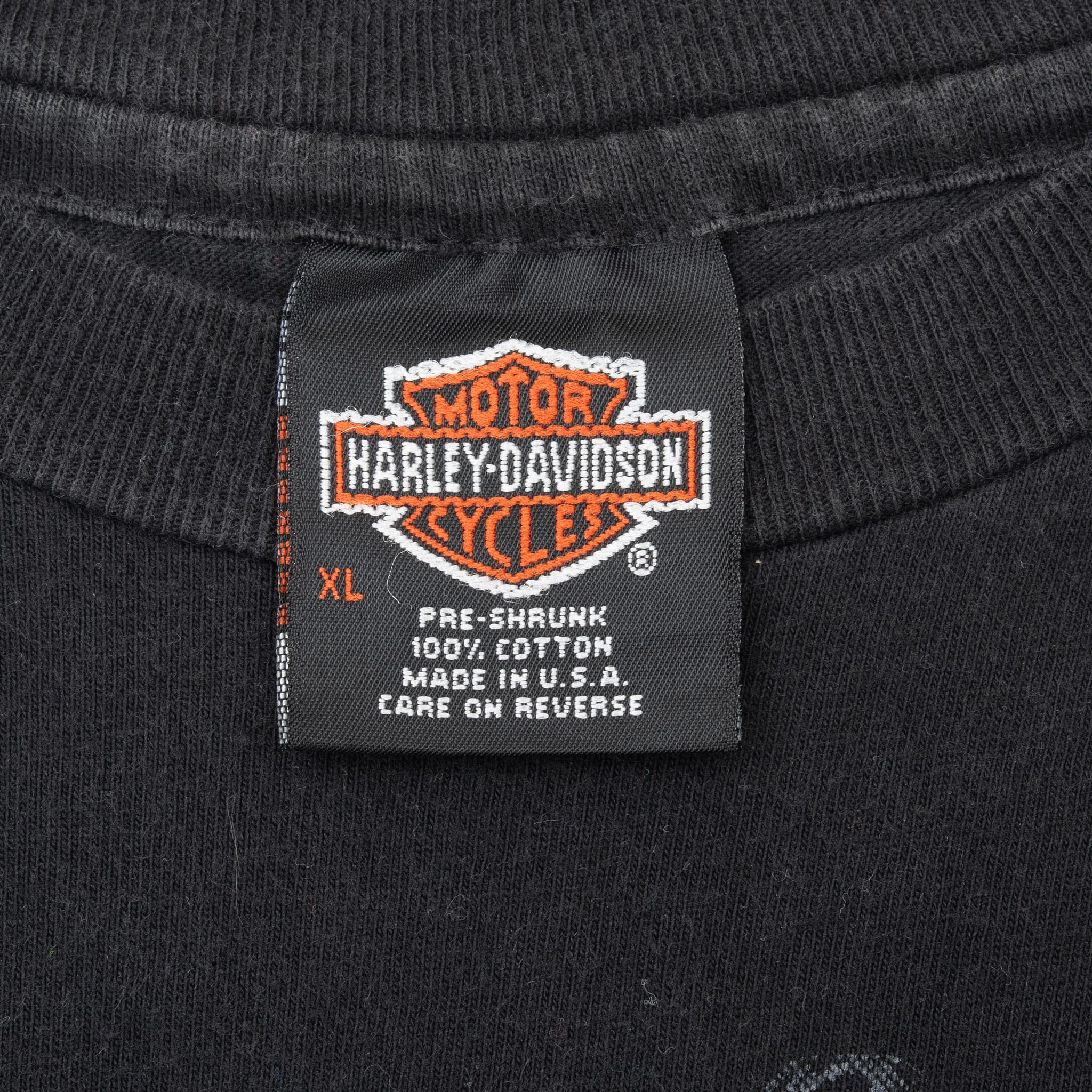 VINTAGE HARLEY DAVIDSON LATROBE PENNSYLVANIA TEE SHIRT 1993 XL MADE IN USA
