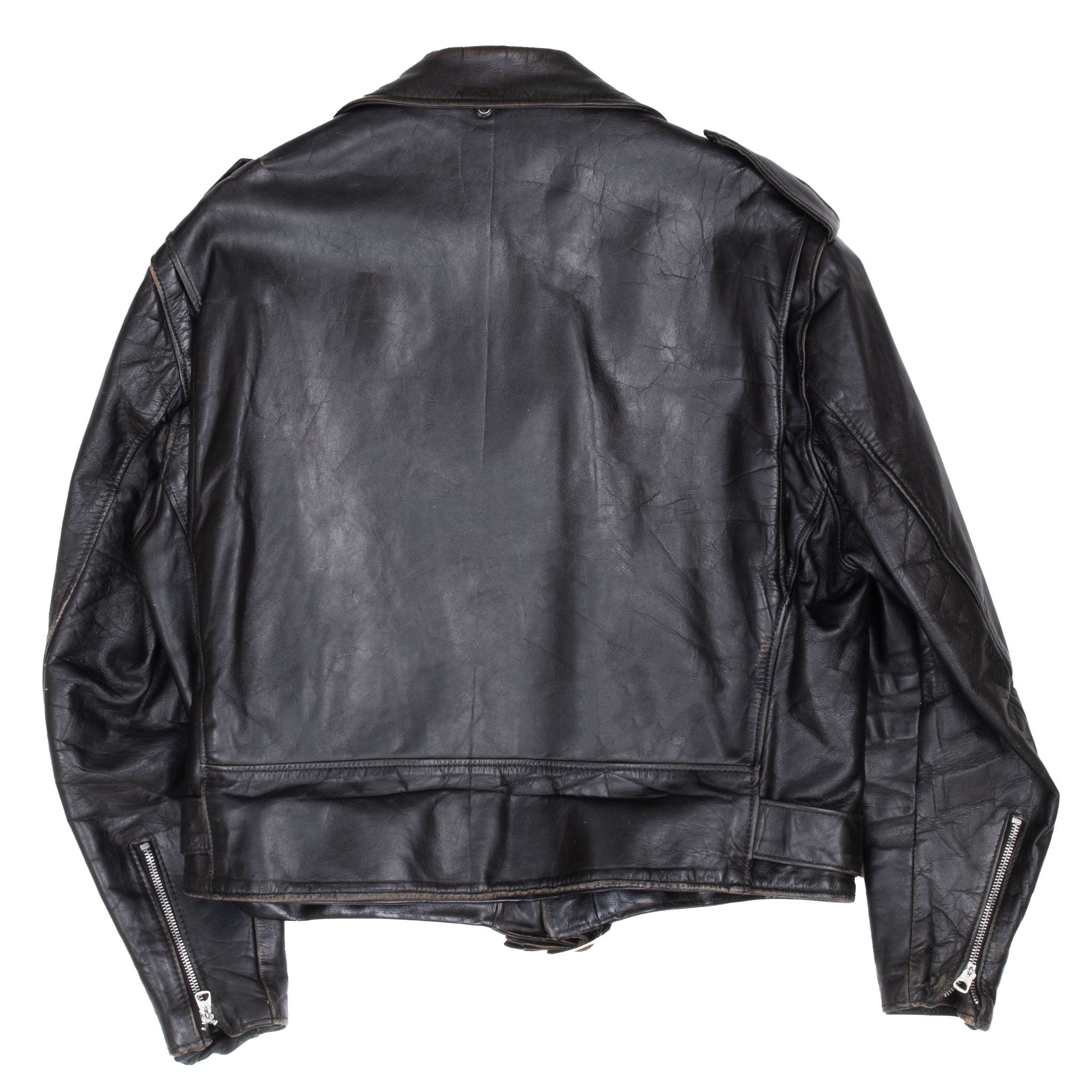 Iconic Vintage Schott Bros Perfecto Leather Jacket Size 46 1960S Made In Usa

Zipper: Talon heavy duty