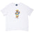 Vintage Ralph Lauren Polo Bear Fisherman White Tee Shirt 1990S Size XL