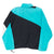 Vintage Nike Turquoise Blue Black Windbreaker Jacket Late 1980S Size Large