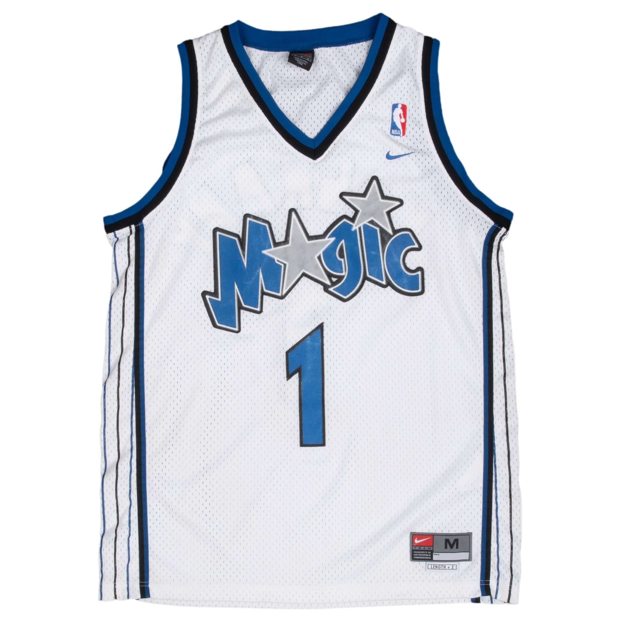 Vintage Nike Nba Orlando Magic McGrady #1 Jersey Size Medium 2000S