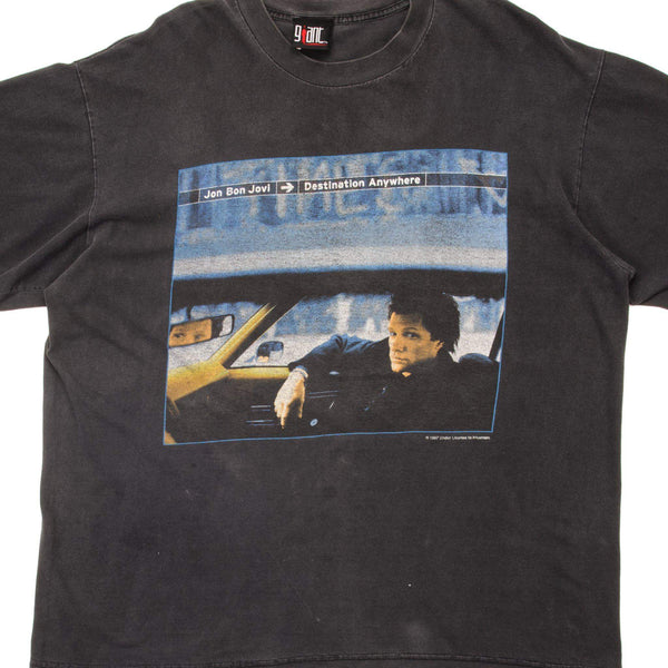 CAMISETA VINTAGE DE JON BON JOVI 1997 TALLA XL FABRICADA EN EE. UU.
