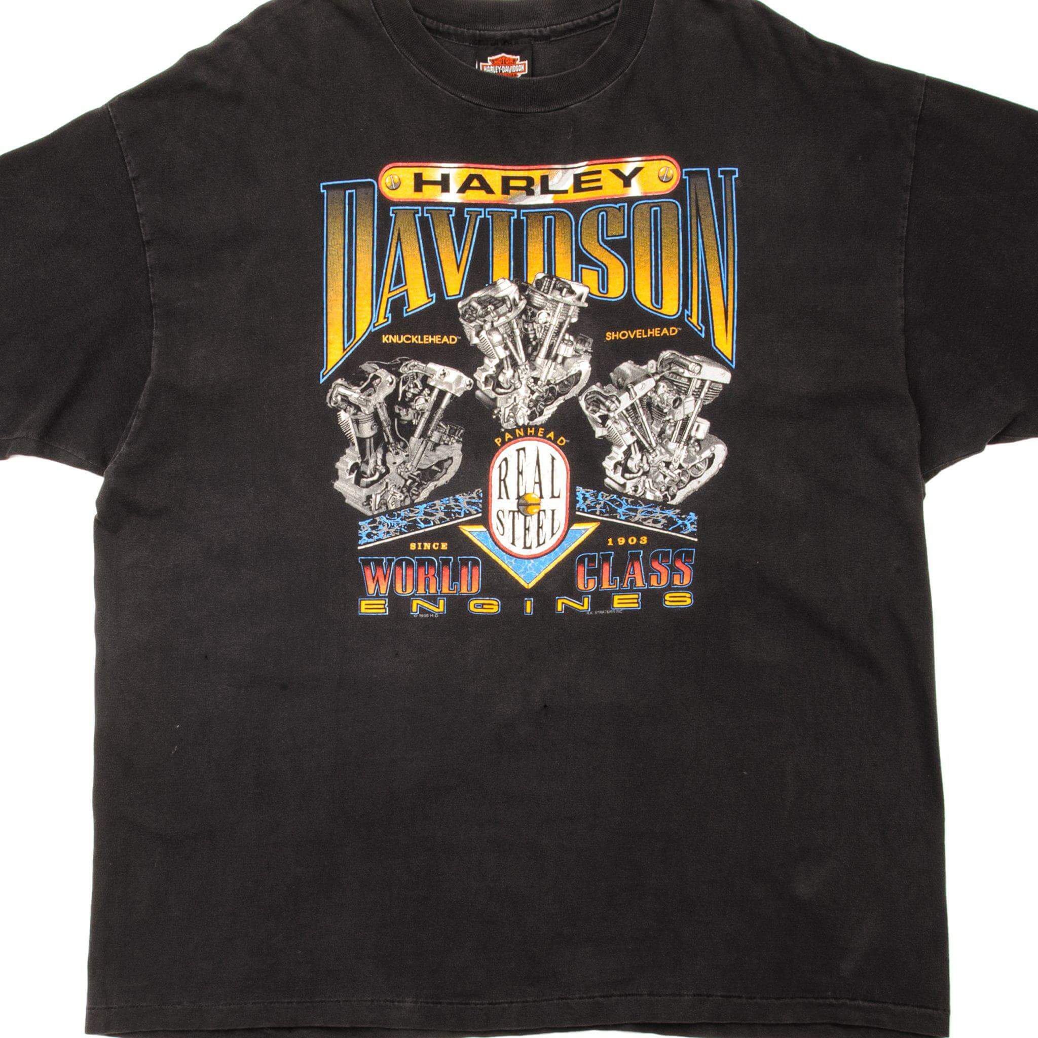 VINTAGE HARLEY DAVIDSON TEE SHIRT 1995 SIZE XL MADE IN USA