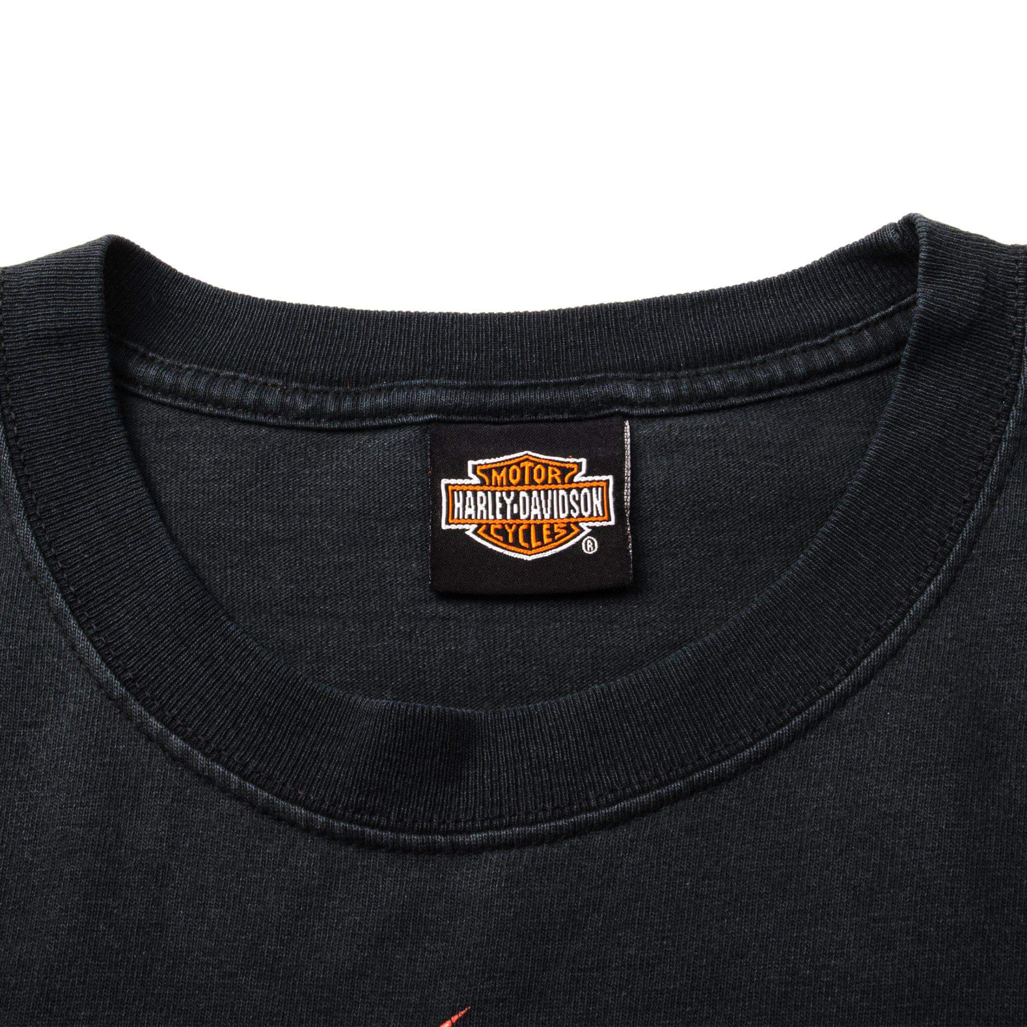 VINTAGE HARLEY DAVIDSON LONG SLEEVES TEE SHIRT SIZE XL