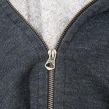 VINTAGE RALPH LAUREN FULL ZIP DARK GREY HOODIE SWEATSHIRT 2XL BIG