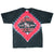 Vintage MLB Cincinnati Reds Tie Dye Tee Shirt 2005 Size XL Made In USA With Single Stitch Sleeves