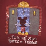 Vintage Disney The Twilight Zone Tower Of Terror 1990S Tee Shirt Large Made In USA