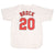 Vintage MLB St Louis Cardinals Lou Brock #20 Mitchell & Ness Coopertown Collection Jersey 1964 Size 52 Deadstock 
