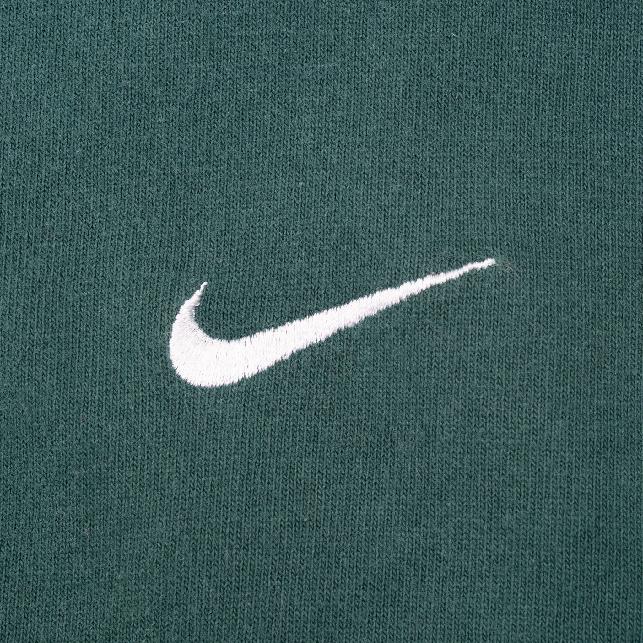 Vintage Nike Classic Swoosh Green Tank Top Tee Shirt 1990S Size Large Made In Usa