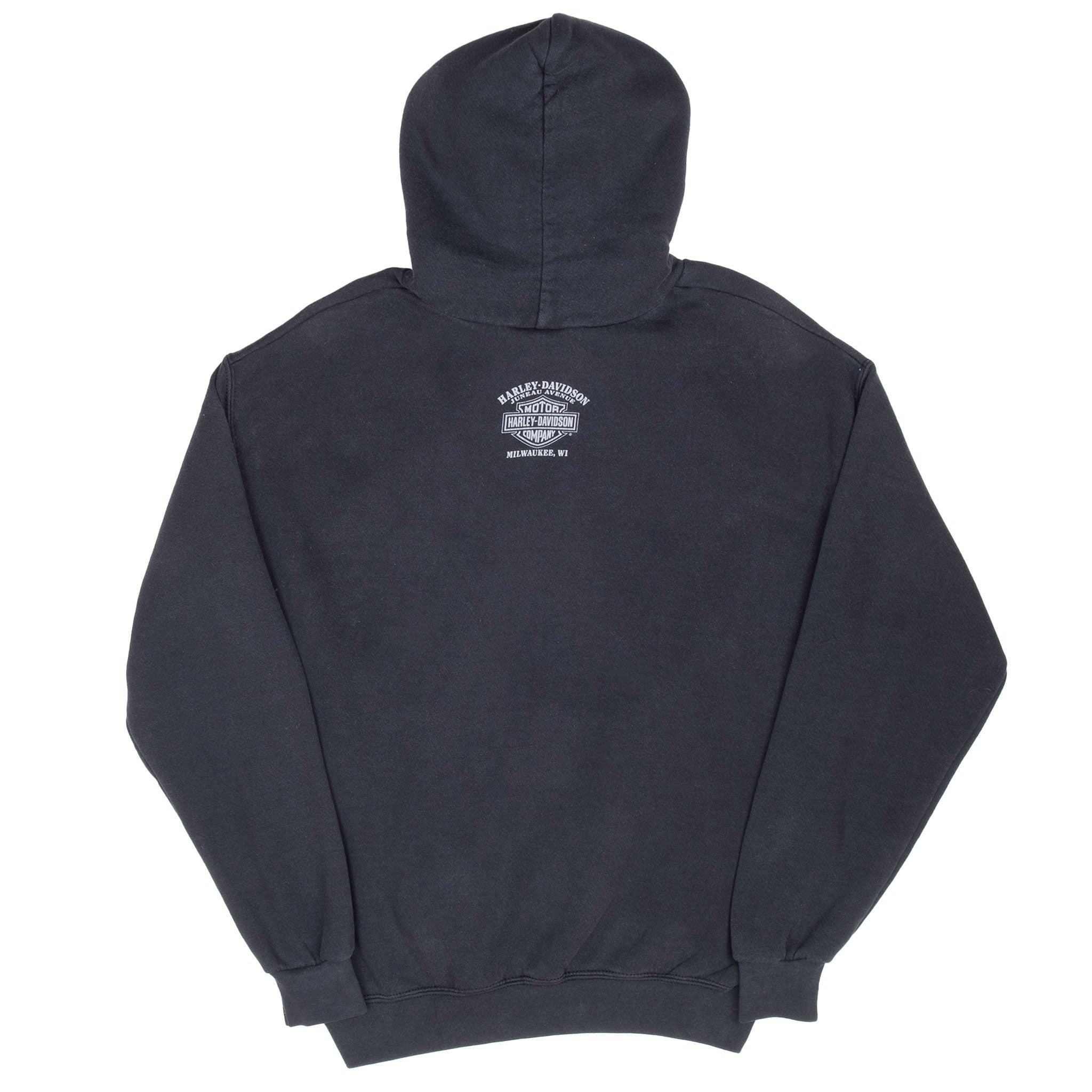 Vintage Harley Davidson Milwaukee Hoodie Sweatshirt 2002 Size Medium