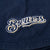 VINTAGE MLB MILWAUKEE BREWERS CENTER SWOOSH BLUE NIKE 2000S TEE SHIRT XL