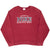 Vintage Blue Nike Athletic Dept Burgundy Sweatshirt 1990S Size XL Made In USA