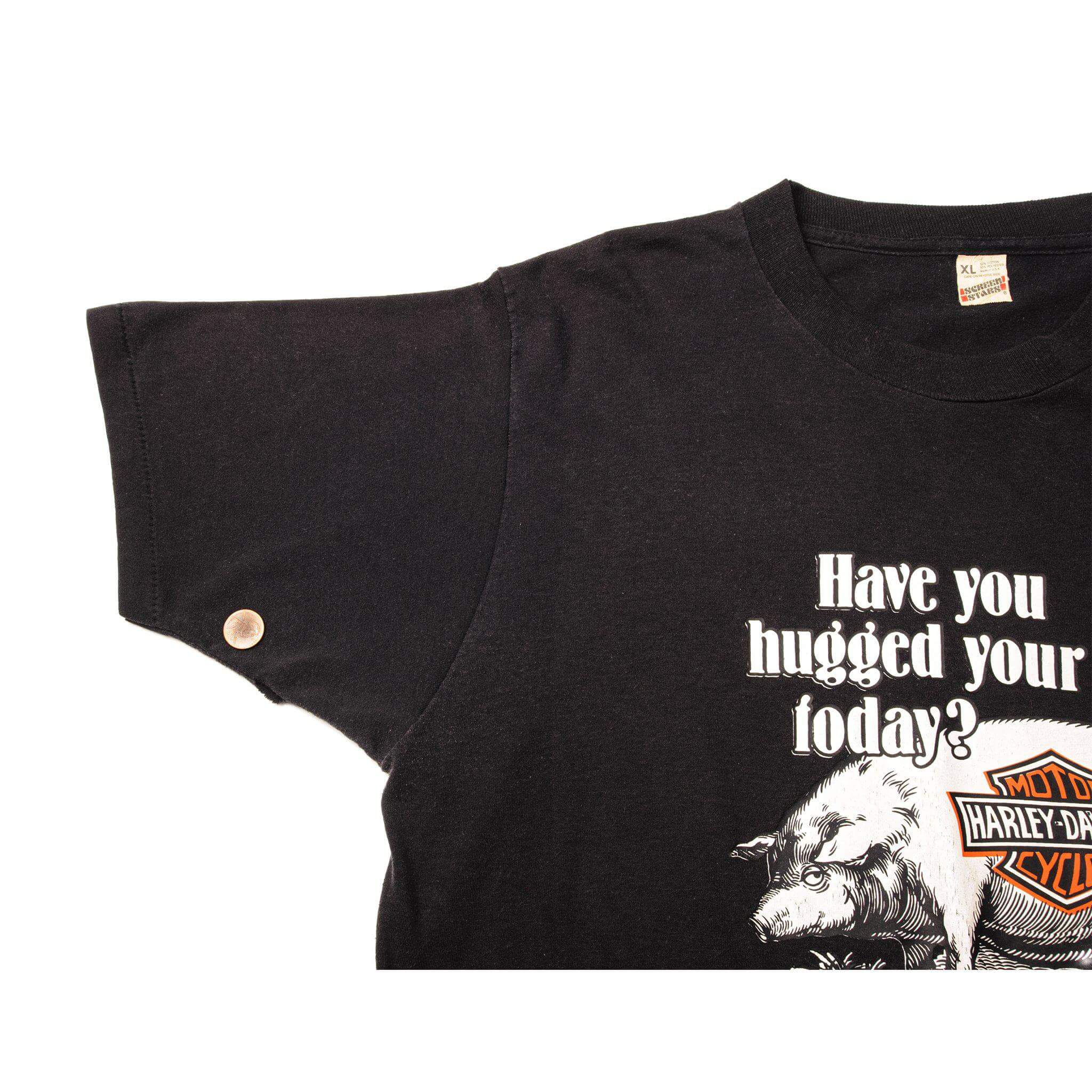 VINTAGE HARLEY DAVIDSON TEE SHIRT 1982 SIZE LARGE MADE IN USA