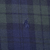 Vintage Ralph Lauren Plaid Rugby Polo Shirt 1990S Size XL Made In Usa