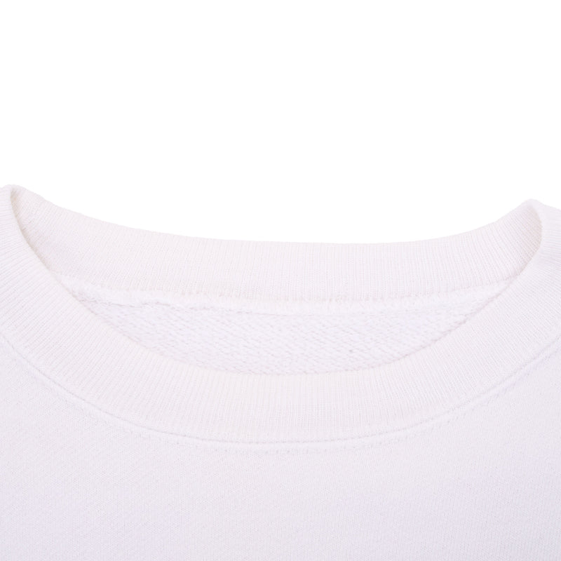 Vintage Vision Street Wear White Sweatshirt 1989 Size Small