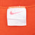 Vintage Nike Big Swoosh Orange Tank Top Tee Shirt 1990S Large Made In Usa