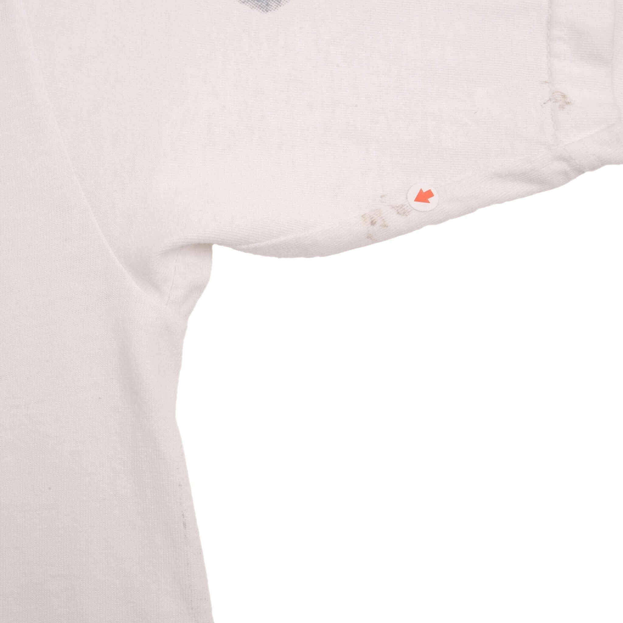 VINTAGE MLB ALL OVER PRINT CLEVELAND INDIANS 1996 TEE SHIRT SIZE XL MADE IN USA