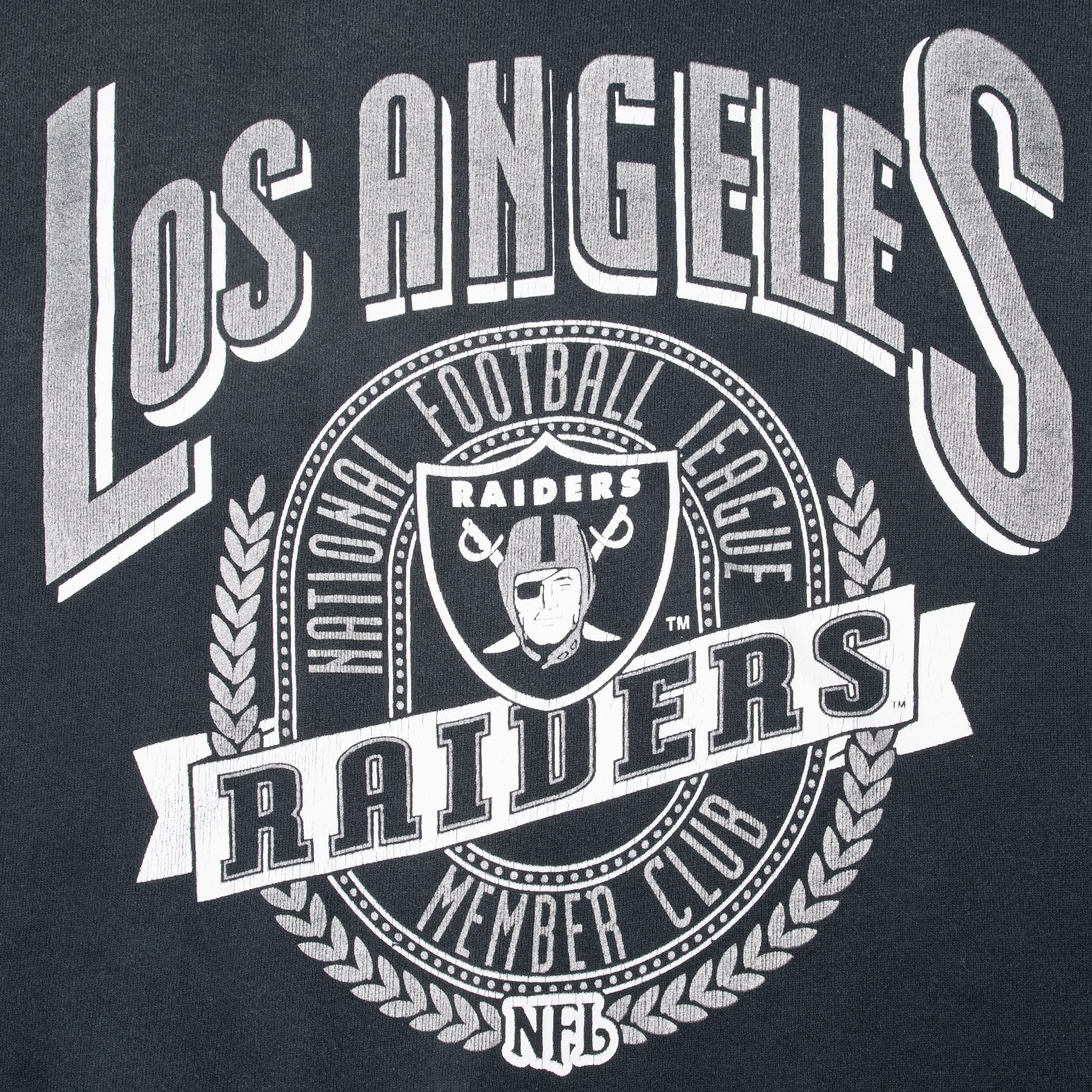 VINTAGE NFL LOS ANGELES RAIDERS EARLY 1990S SWEATSHIRT XL MADE IN USA